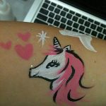 unicorn hand painting