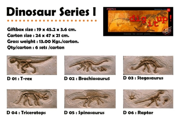 Dino Fossil Big Educational kit for children