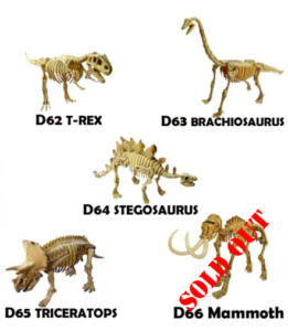 dinosaur skeletons educational toys