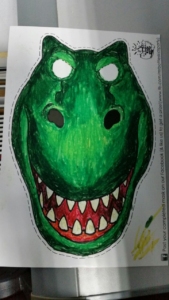 dinosaurs mask art & craft