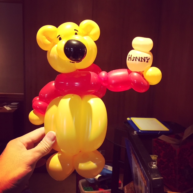 Winnie The Pooh Balloon Sculpture