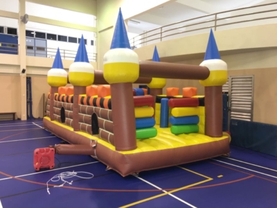 Obstacle Course Bouncy Castle 4 x 8 x 3.5 (ht)m