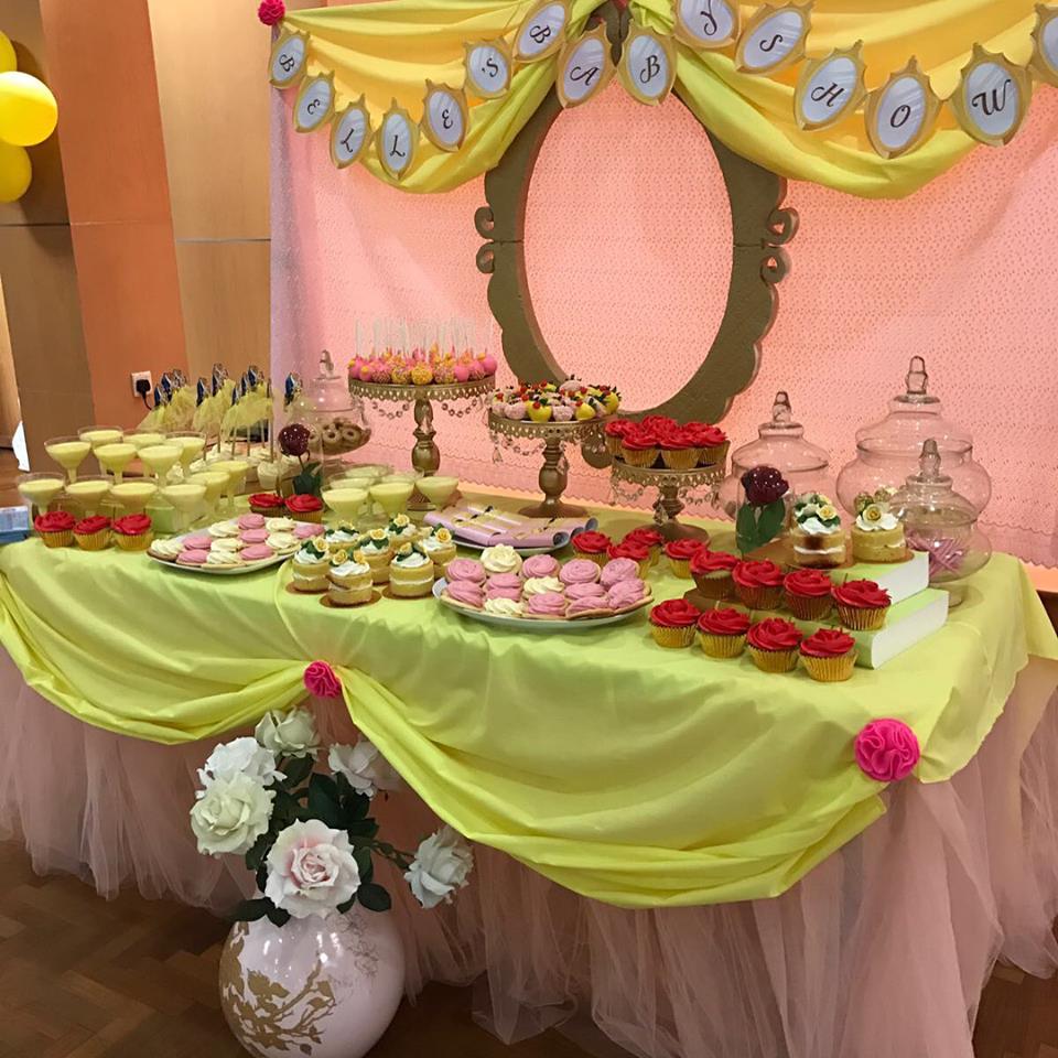 Beauty and the beast candy buffet