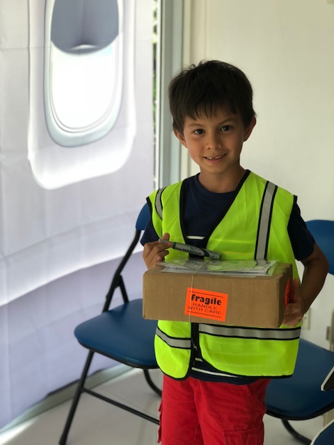 Courier Service costume for kids