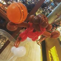 Michael Jordan basketball Balloon Sculpture