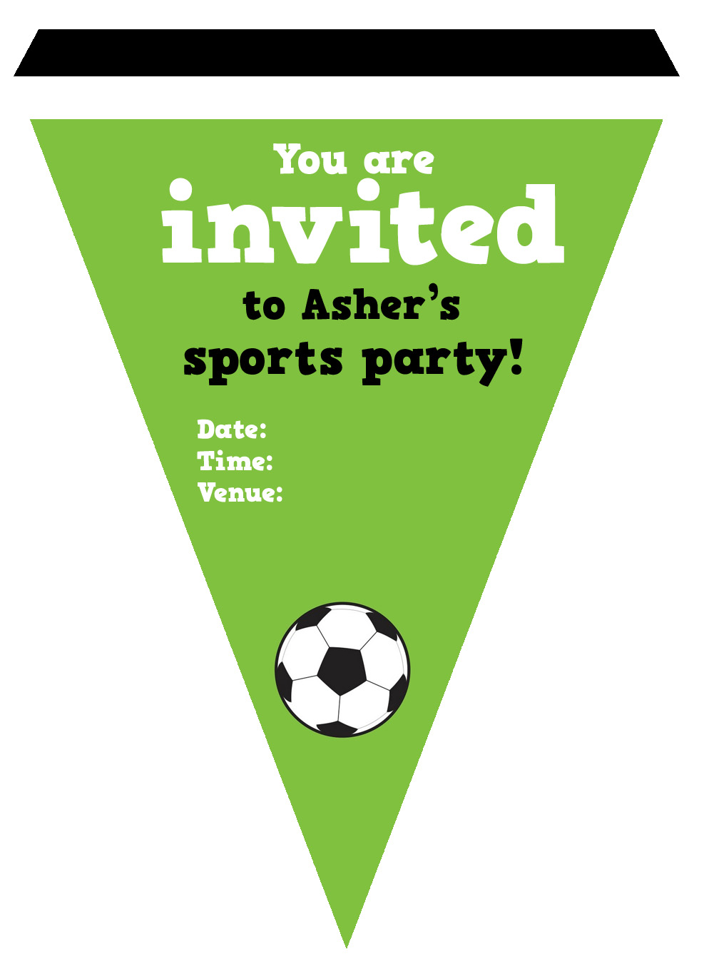 kids soccer party invite copy