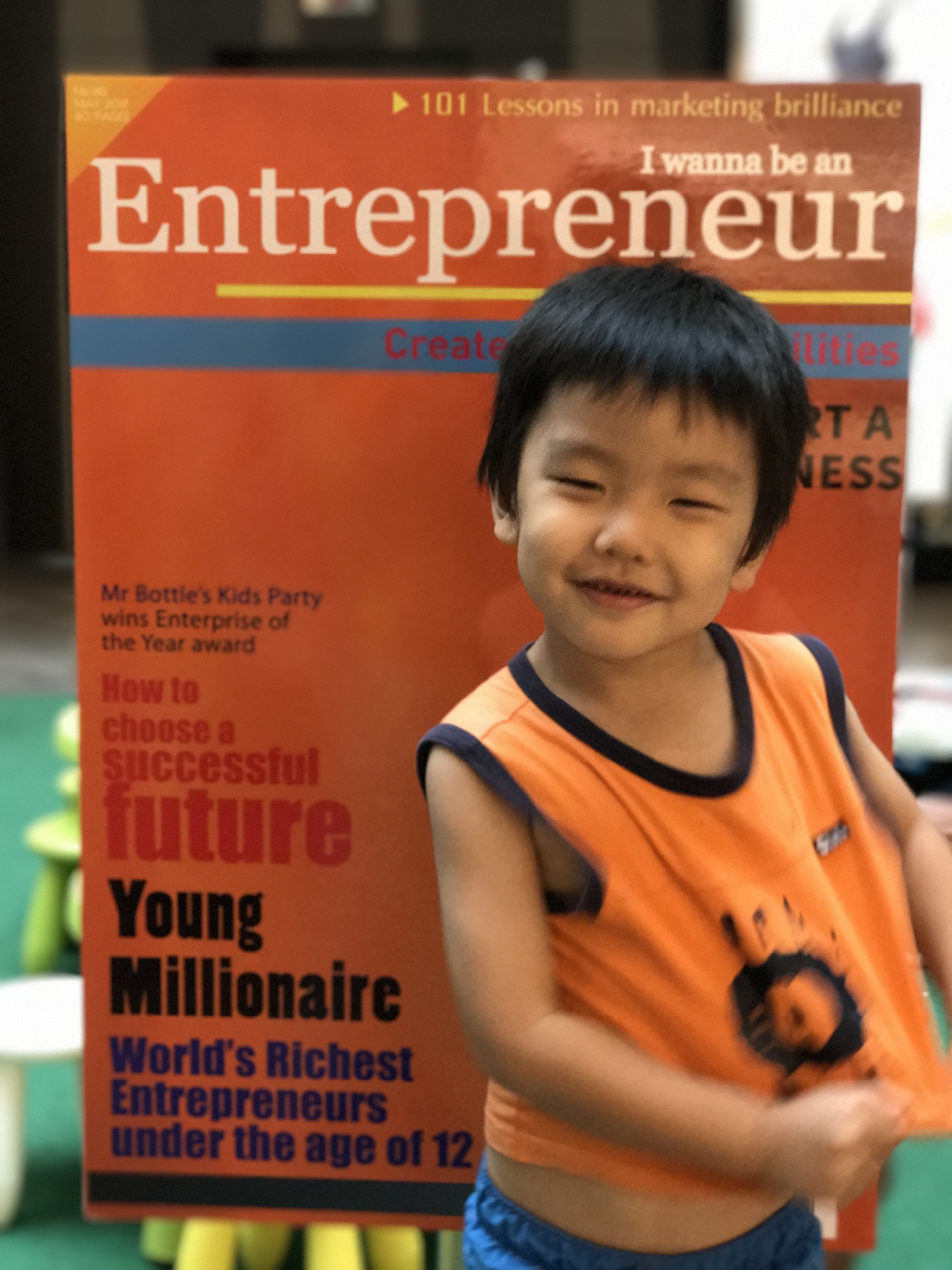 Are you on the cover of Entrepreneur magazine?