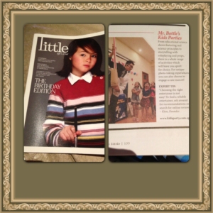 Mr Bottle on Little Magazine