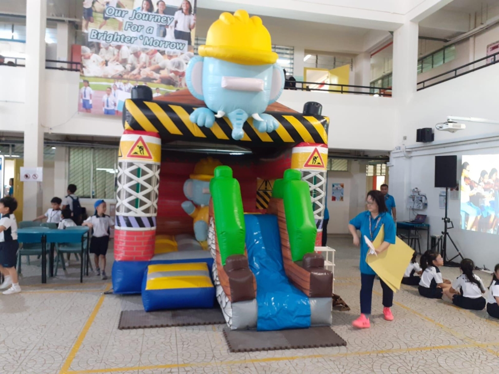 bouncy castle elephant builder 3.2 x 3 x 3.2m
