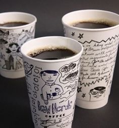 cup doodling
