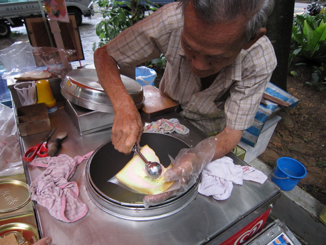 Singapore traditional Ice-Cream-Sandwich