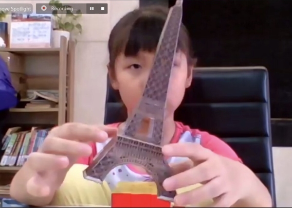 Eiffel Tower Paper Craft