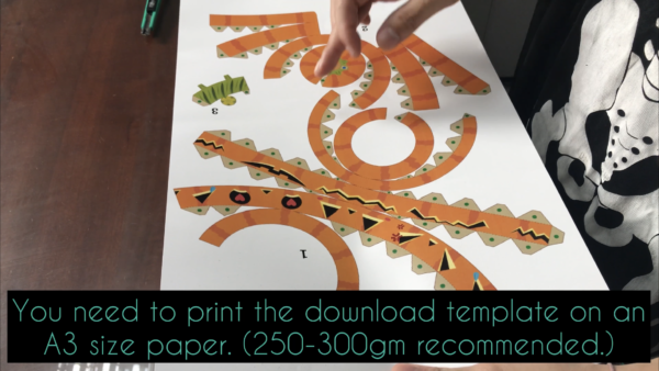 pumpkin papercraft template