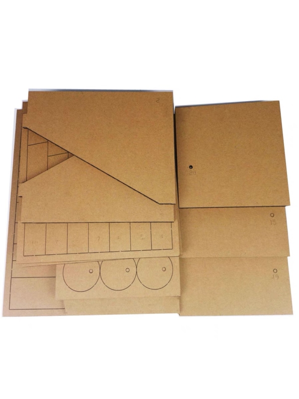 DIY cardboard craft templates