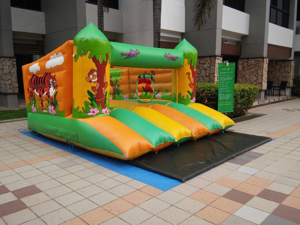 jungle bouncy castle