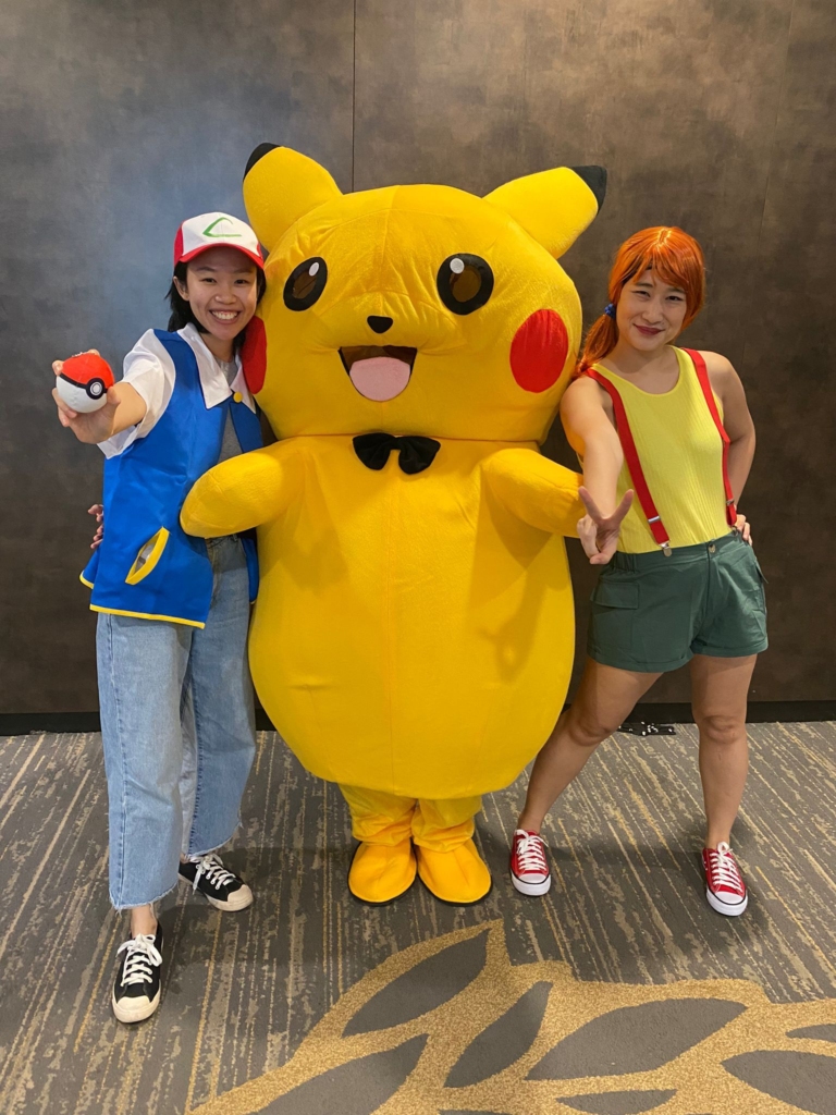 pikachu mascot cosplay