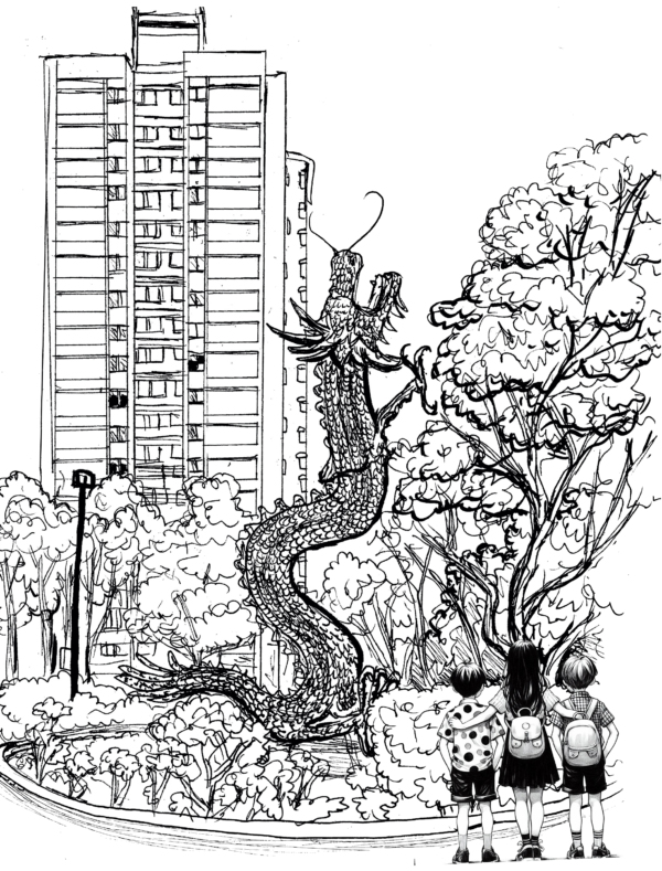Whampoa Dragon illustration