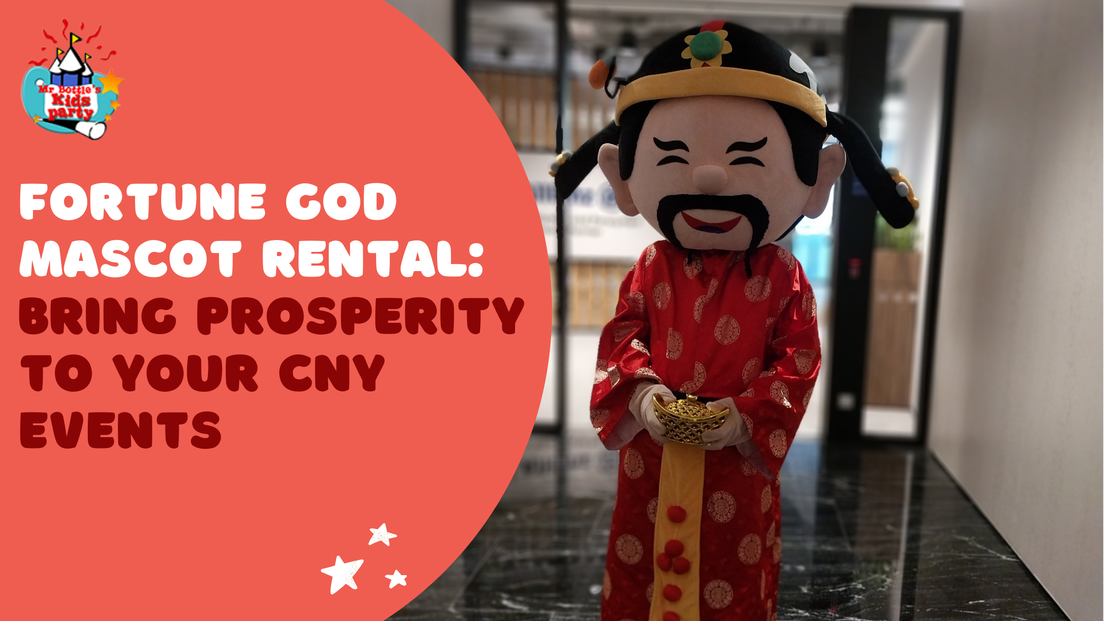 Fortune God Mascot Rental: