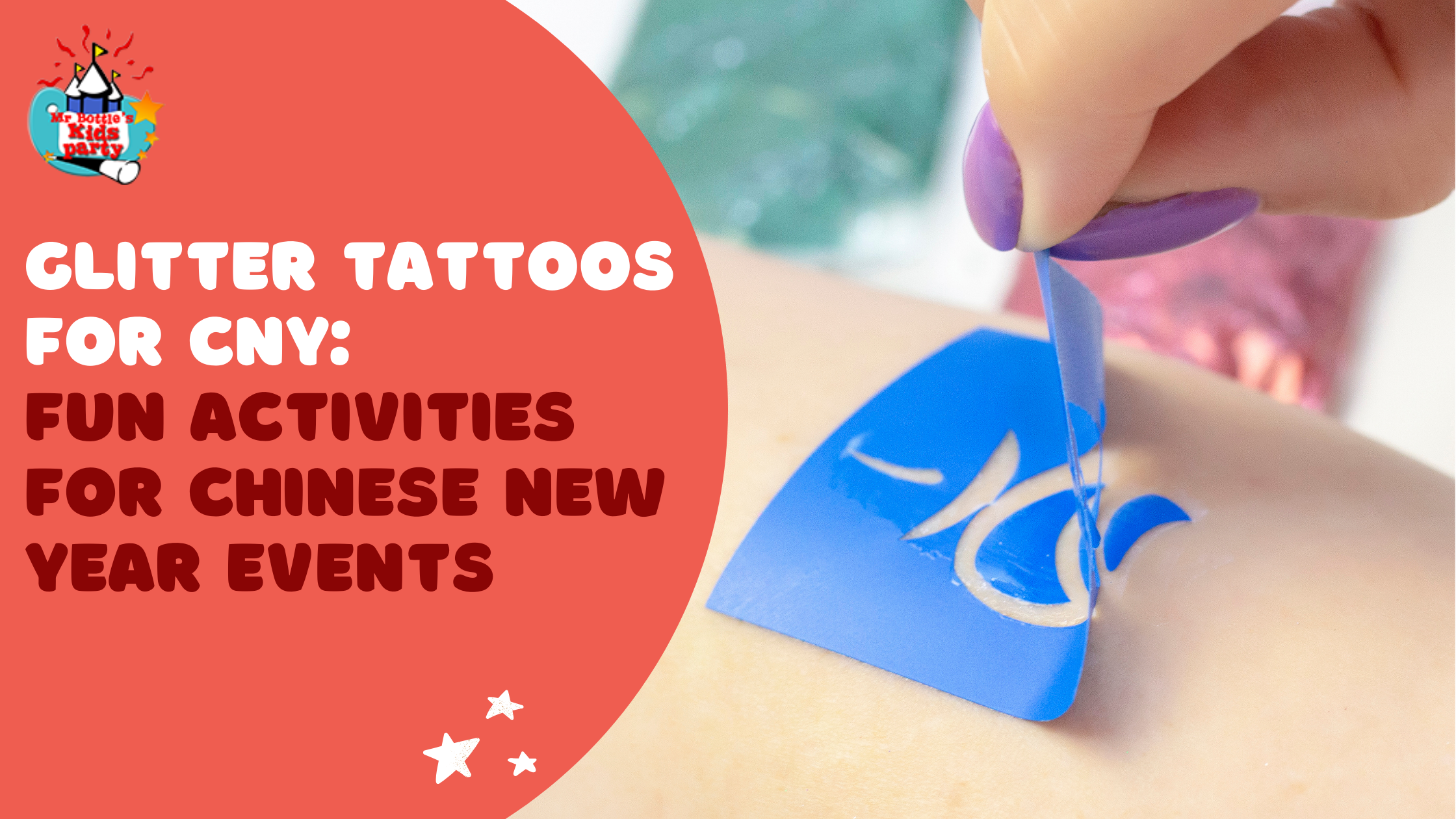 Glitter Tattoos for CNY