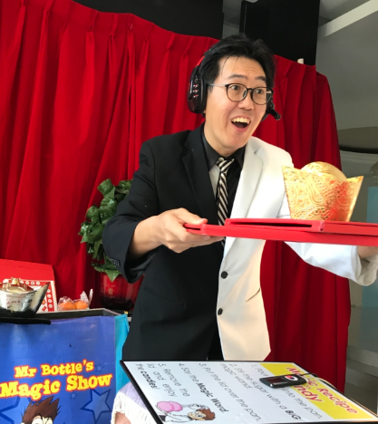 chinese new year magic show by mr. bottle