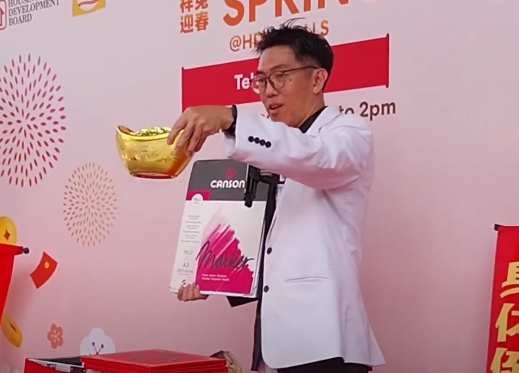 mr. bottle cny magic show for kids