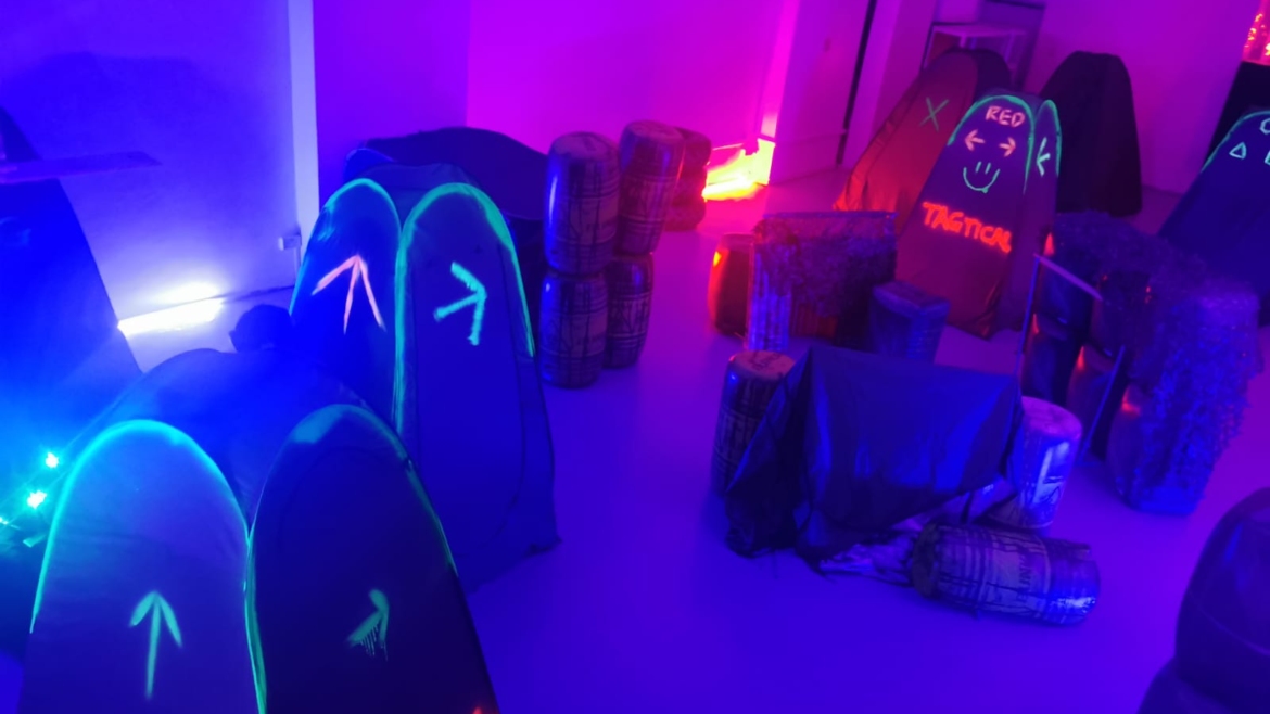 laser tag party in Singapore